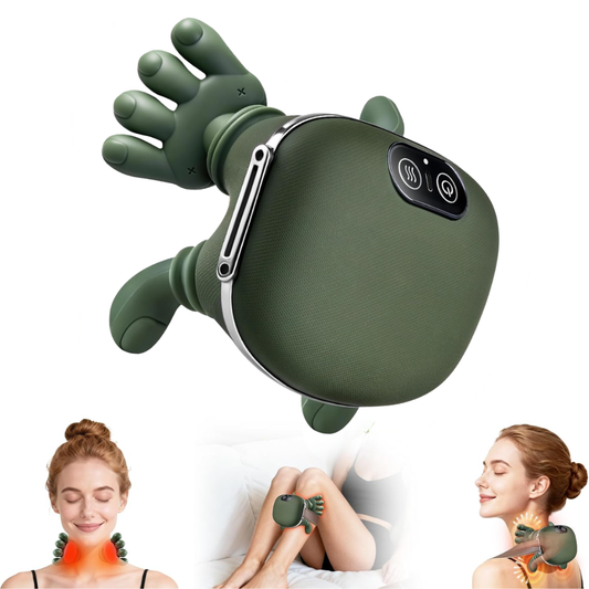 Masajeador 4D de Presión Profunda con Calor